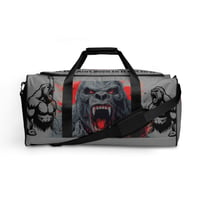 Image 1 of Gorillas Only Gray Duffle Bag