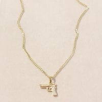 Image 2 of Pistol Necklace