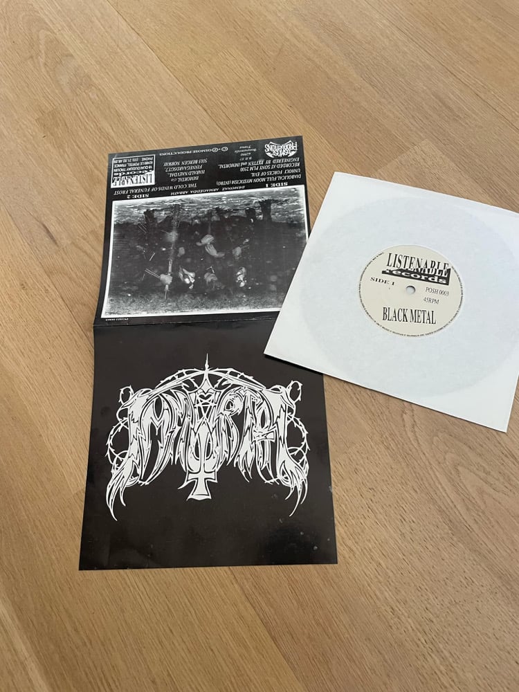 Image of Immortal Immortal ORIGINAL 7’’