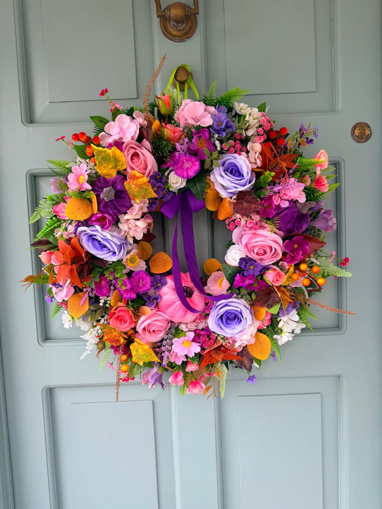 Image of 55cm Purple and Pink Pumpkin 