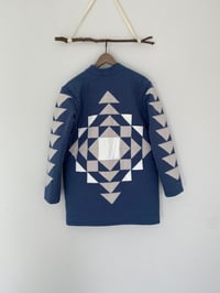 Image 2 of Blue Quilt Coat
