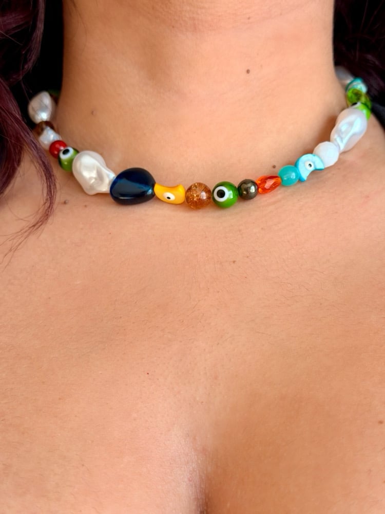 Image of 🧿El Ojo Junk Choker IIIII🧿
