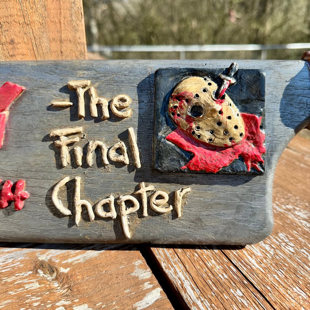 F13-The Final Chapter Wall Plaque