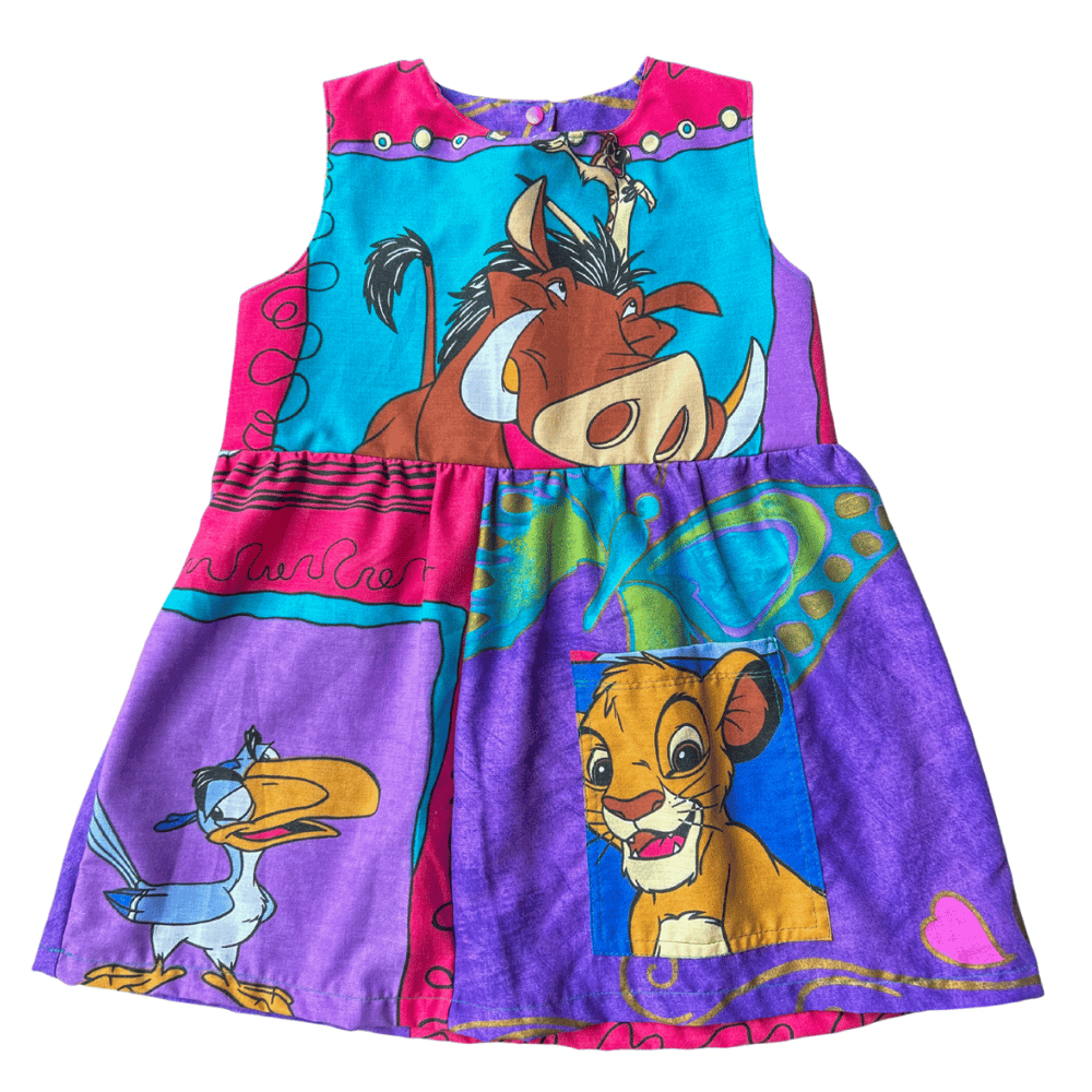Image of Lion King Dress - Size 4-5
