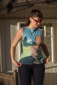 Image 2 of 'May Lee' Print Stretch Women's Top
