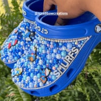 Image 1 of Smurfs Charms Bling Crocs 