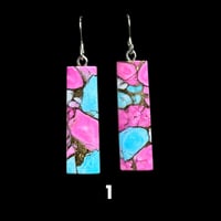 Image 2 of “Cotton Candy” Earrings (#18)
