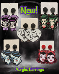 Image 2 of Select Acrylic Earrings