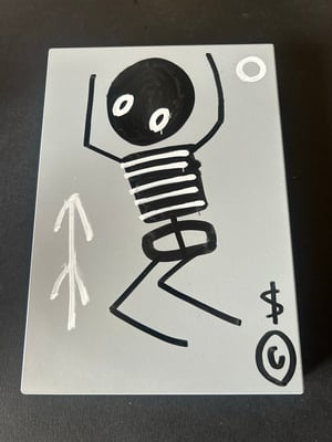 Image of Right standing Skel (grey)
