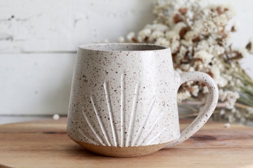 Image of Handmade Ceramic Speckled Mug