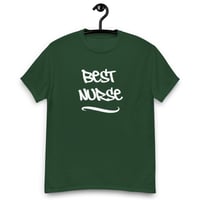 Image 7 of Unisex classic tee, Best Nurse T-Shirt | Nurse Appreciation Graphic Tee