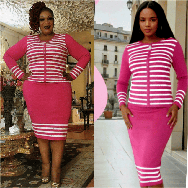 Image of Pink knitt set