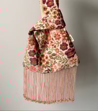 Image 1 of Peach blossom knot purse 