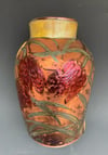 SECOND - “Fritillary” flambé lustre vase