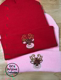 Image 2 of Girl Raindeer Beanies