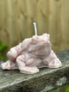 Swamp Guardian - Toad Shaped Pillar Candle 