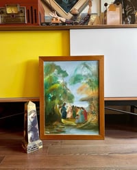 Image 1 of Japanese Wedding, Impressionist Oil on Canvas
