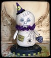 ghost folk art fabric creation spooky cute