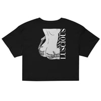 Image 2 of FRESH FROM THE GRAVE CROP TEE - LUSCIOUS