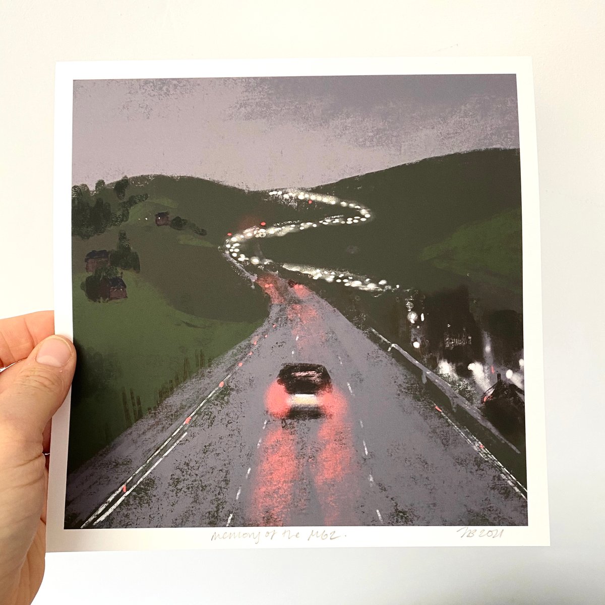 Image of 'Memory Of The M62' Archive Quality Print