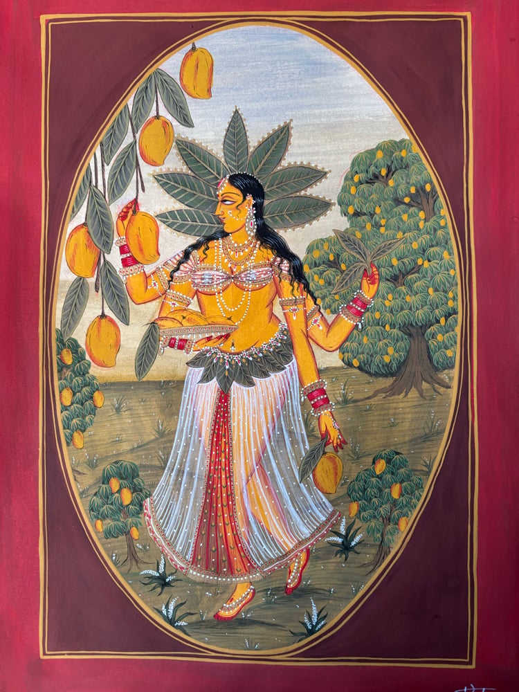 Mango Devi Print