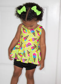 Image 4 of Electric Glow Peplum (size 6,7,8)