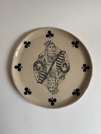 Image 1 of Queen of Clubs Plate 