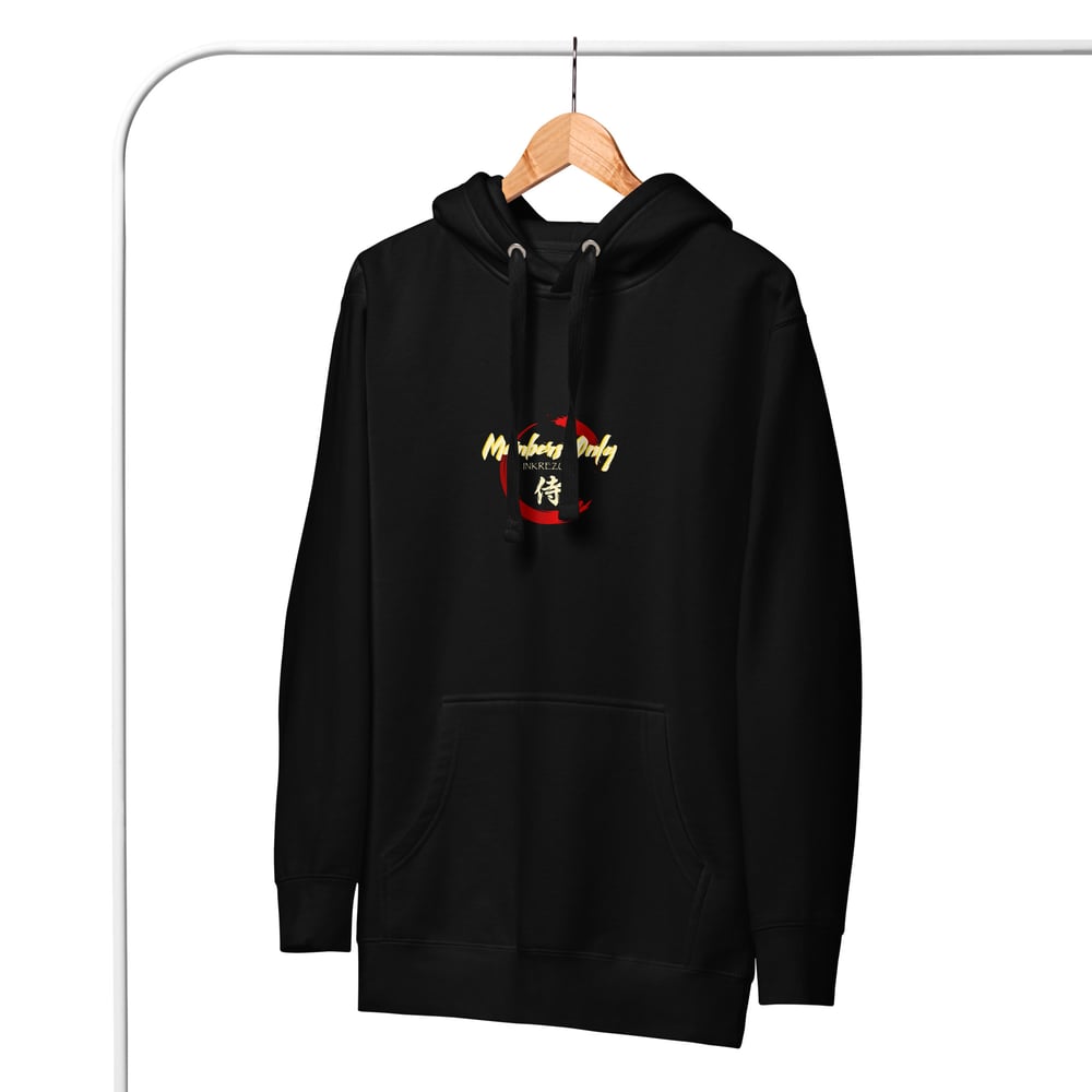 (Black) "Members Only" Rank Three Hoodie