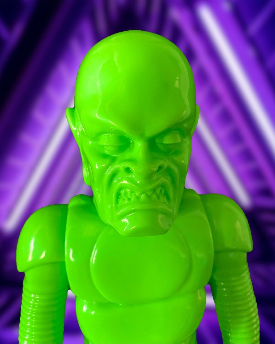 Image of Neon Green Iron Monster