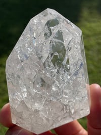 Image 11 of Crackle Quartz Crystal Tower #1827
