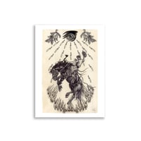 Image 3 of Flaming Cowboy - Jason Scarr