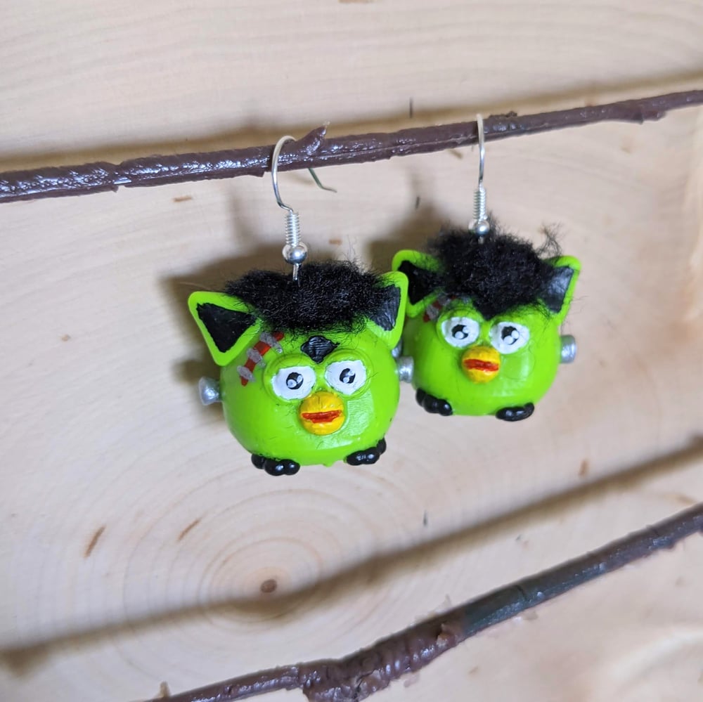 Image of FrankenFurby Earrings