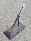 integral damascus dagger