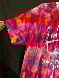 Image 2 of LARGE Mom I'm Scared Come Pick Me Up Tie Dye Shirt 3