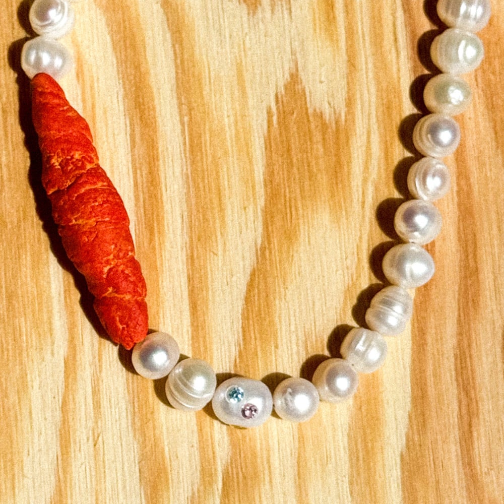 Image of Cheeto Necklace n°2