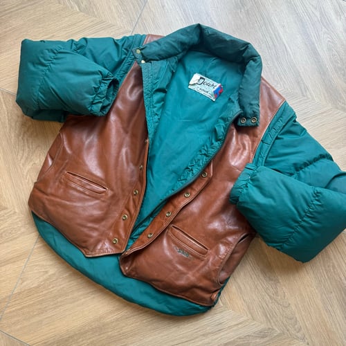 Image of 1980s Schott Down Jacket, Size Large