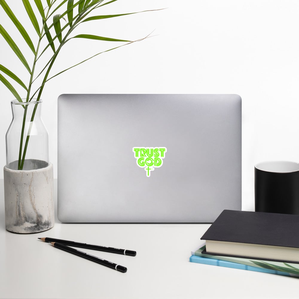 Image of Trust God Sticker