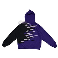 Image 3 of (M) Nike Hoodie Flameside Purple Series “nko” 567