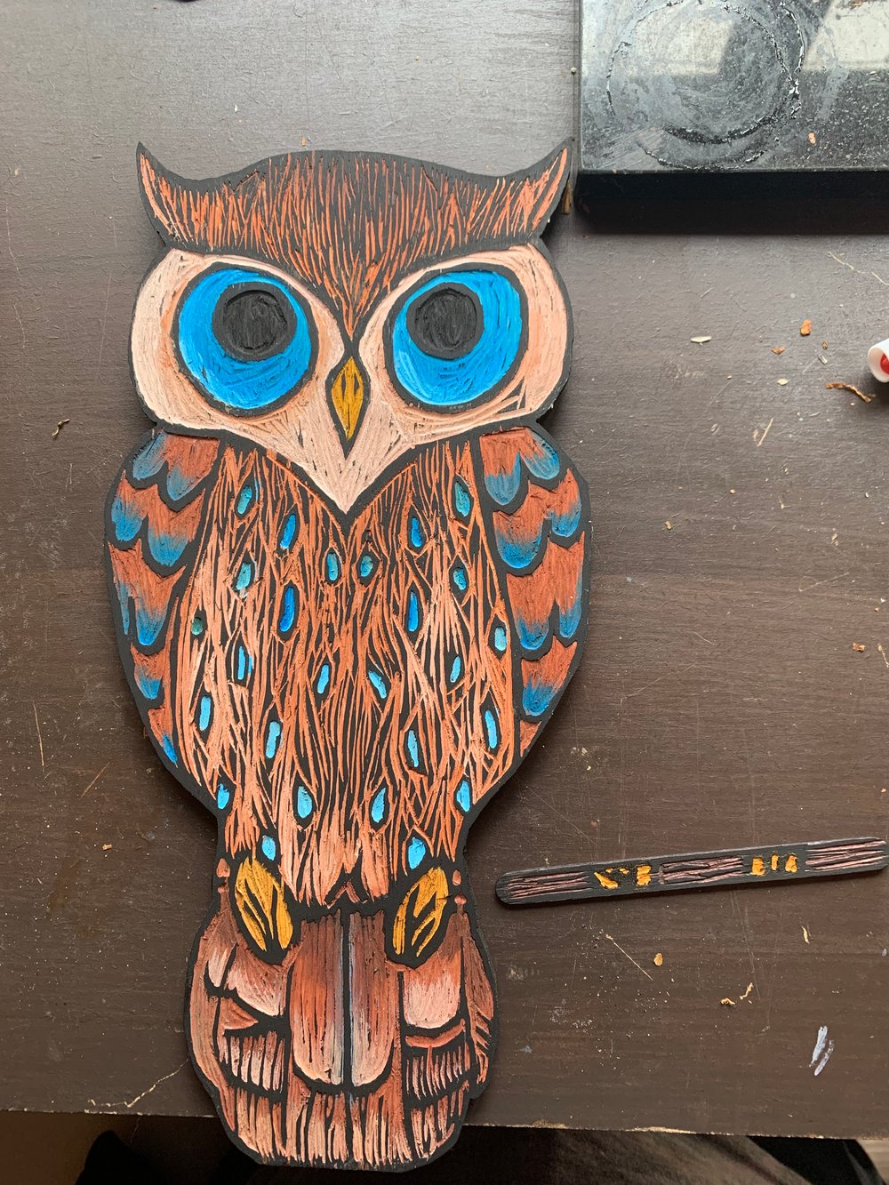Owl Carving