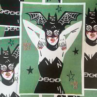 Image 1 of VAMPIRE MASTER A4 RISOGRAPH PRINT