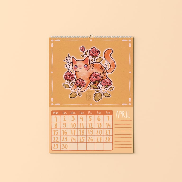 Kitty calendar 2024 - SALE! Image 4
