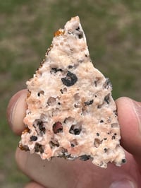 Image 4 of Vanadinite On Black Barite Specimen #2622