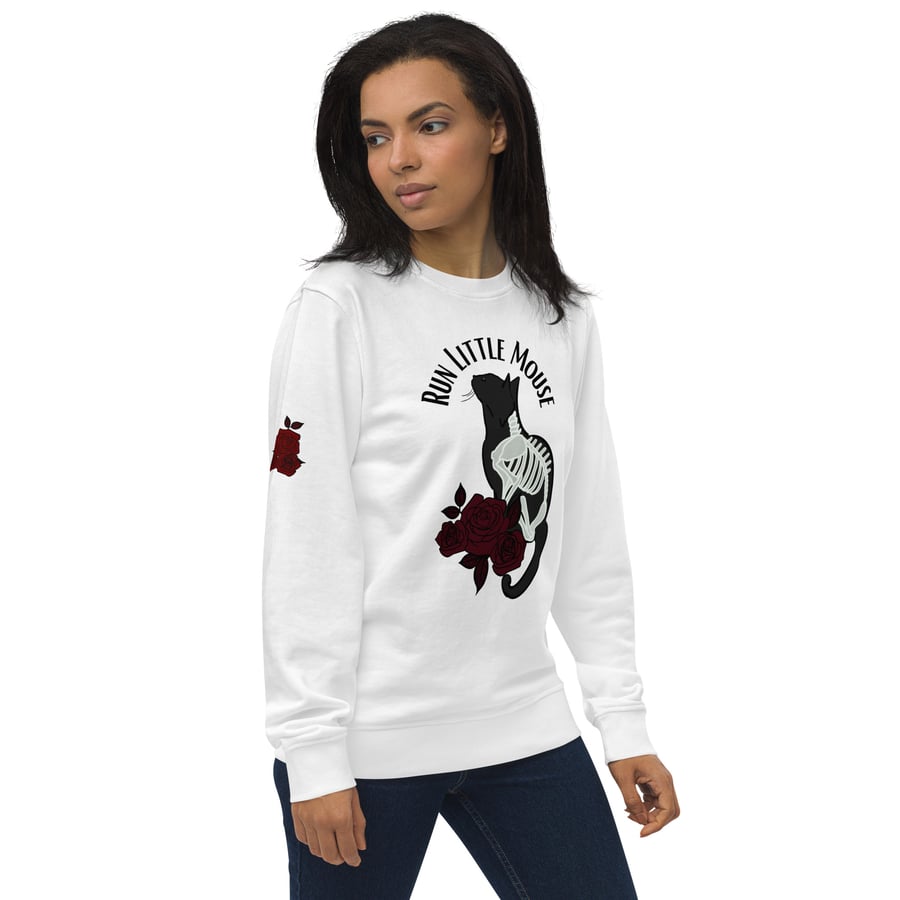 Image of Run little mouse  Unisex organic sweatshirt