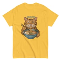 Image 12 of Unisex classic tee, Ramenator Cat T-Shirt | Funny Ramen Cat Graphic Tee