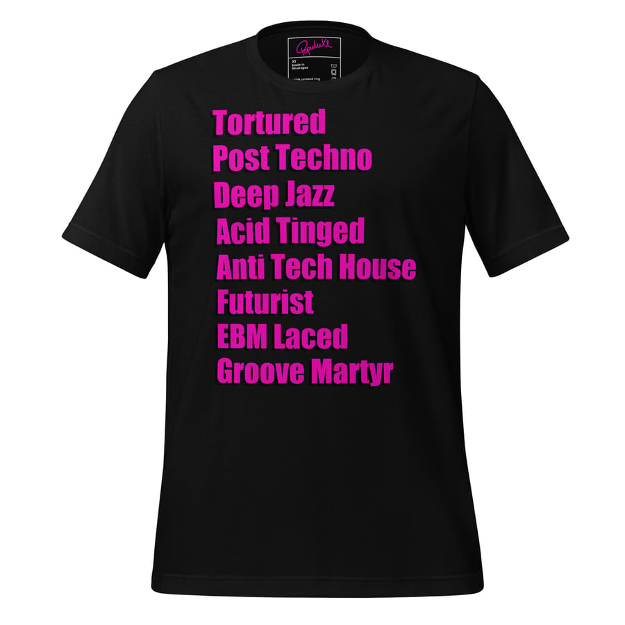 Image of Humans Of Techno x Populuxe Unisex t-shirt Pink