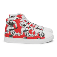 Image 5 of Women’s high top get down 2 canvas shoes