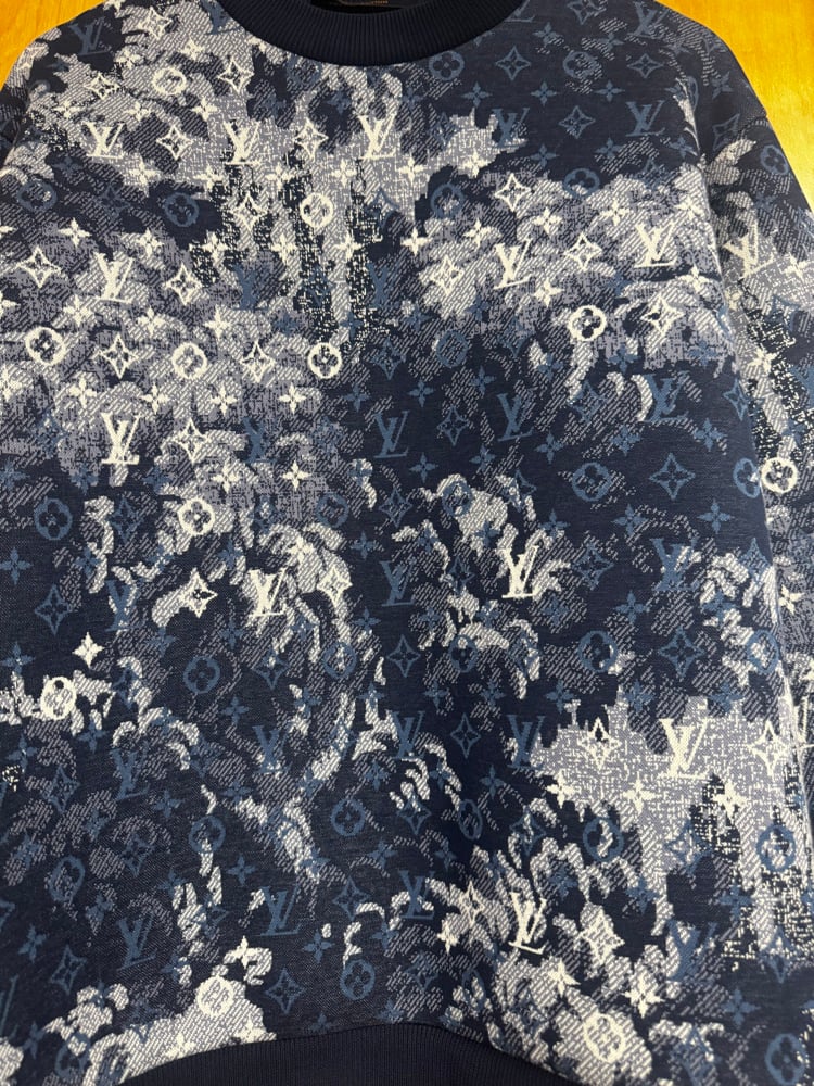 Image of Louis Vuitton Tapestry Monogram Sweater