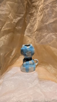 Image 4 of Funky Gingham Organic Vase