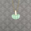 Pumpkin Pendant: Mint