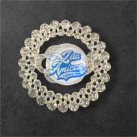 Zeta Amicae Crystal Brooch